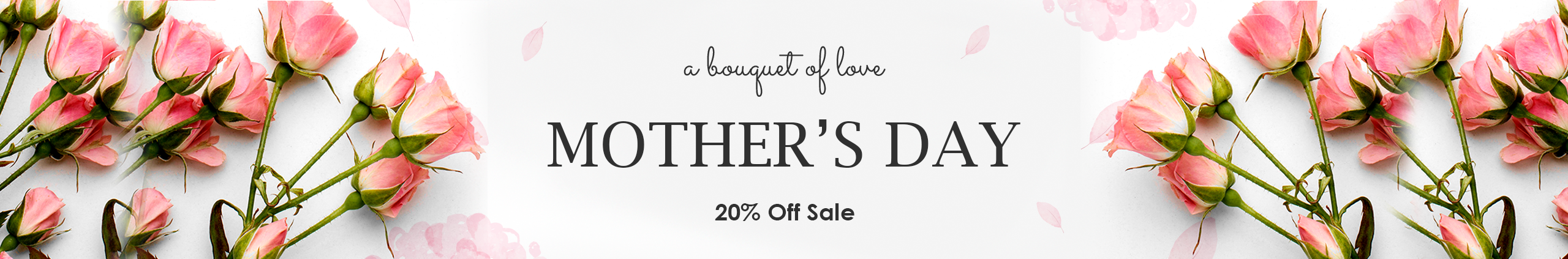 A bouquet of love - Mothers day - 20% off sale.